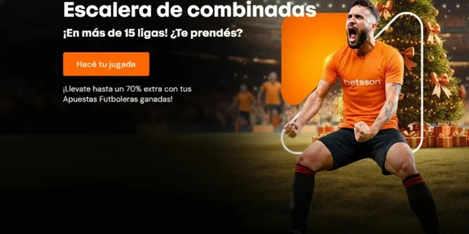 Escalera de combinadas Betsson